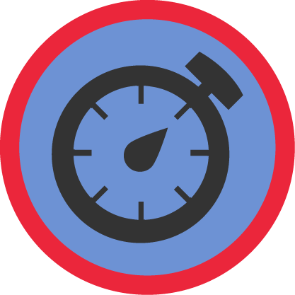 Less time spent in interviews